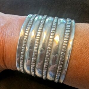 Heavy Weight Sterling Silver Bracelet